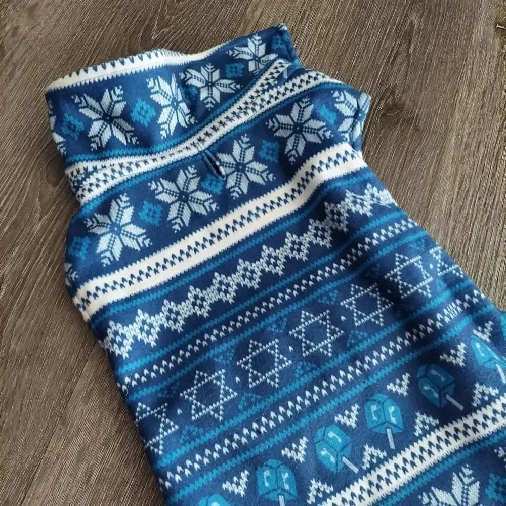 Pet Dog Holiday Snowflake Sweater Small/Medium